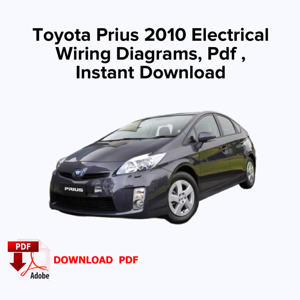 Toyota Prius 2010 Elektrische Schaltpläne, E-Book PDF, Sofort-Download