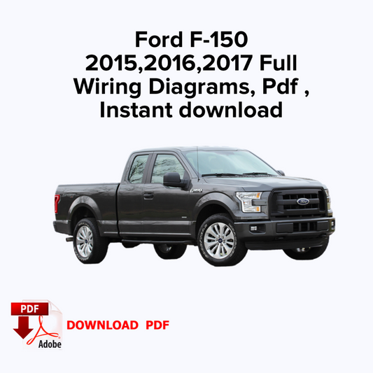 Ford F-150 2015,2016,2017 Schaltpläne, E-Book PDF, Sofort-Download