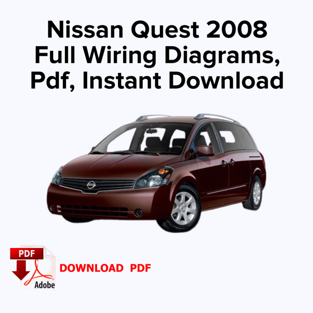 Nissan Quest 2008 Systemschaltpläne, E-Book pdf, Sofort-Download